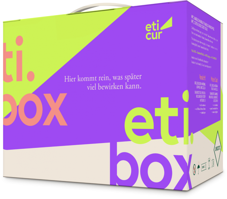 eti.box für Stammzellen aus der Nabelschnur
